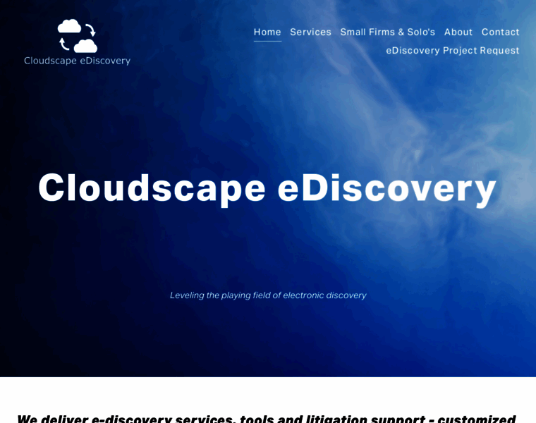 Cloudscapediscovery.com thumbnail