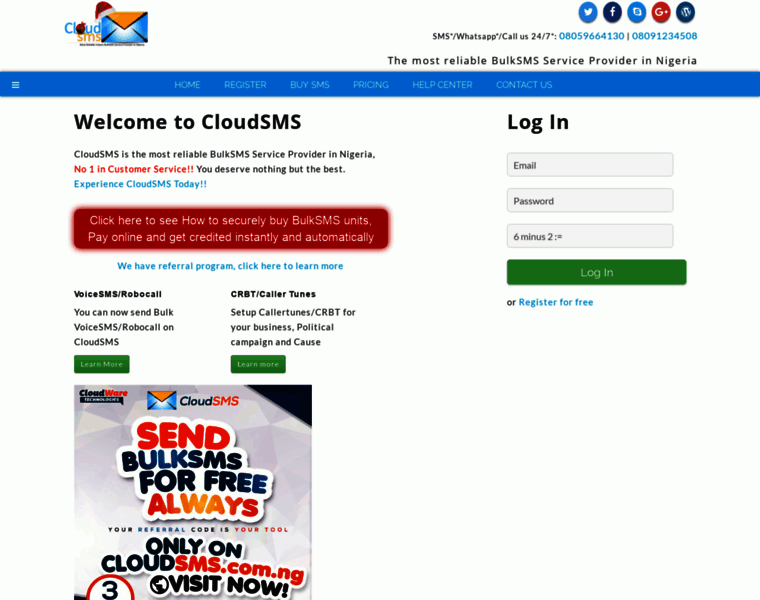 Cloudsms.com.ng thumbnail