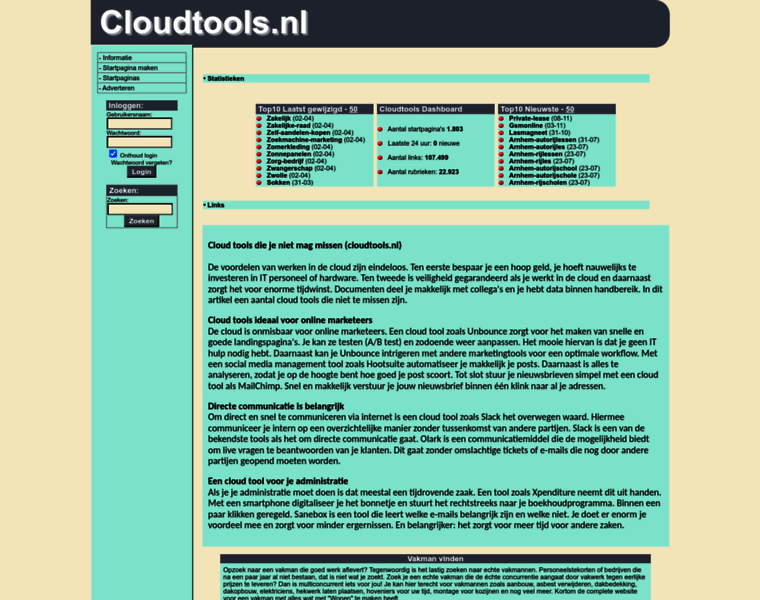 Cloudtools.nl thumbnail