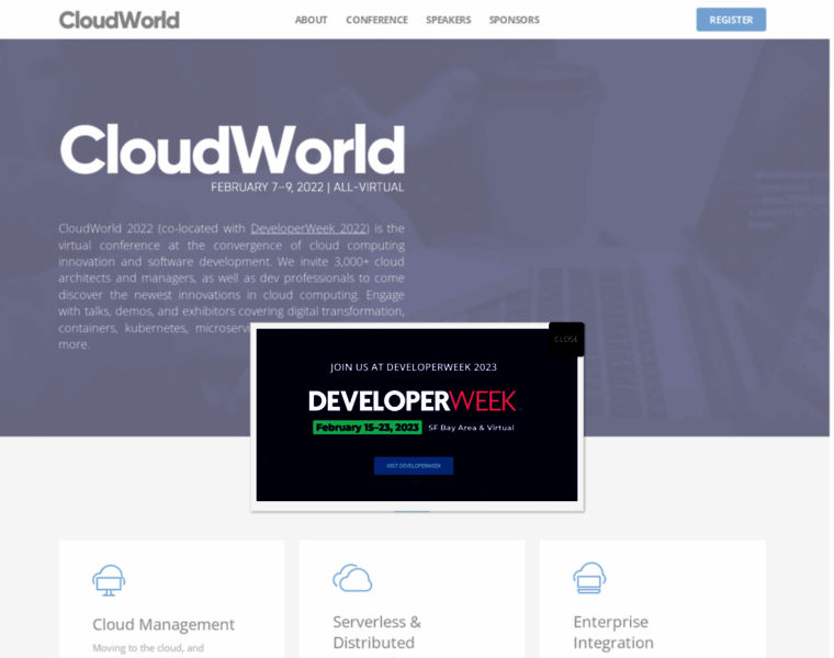 Cloudworldconf.com thumbnail