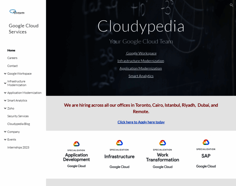Cloudypedia.com thumbnail