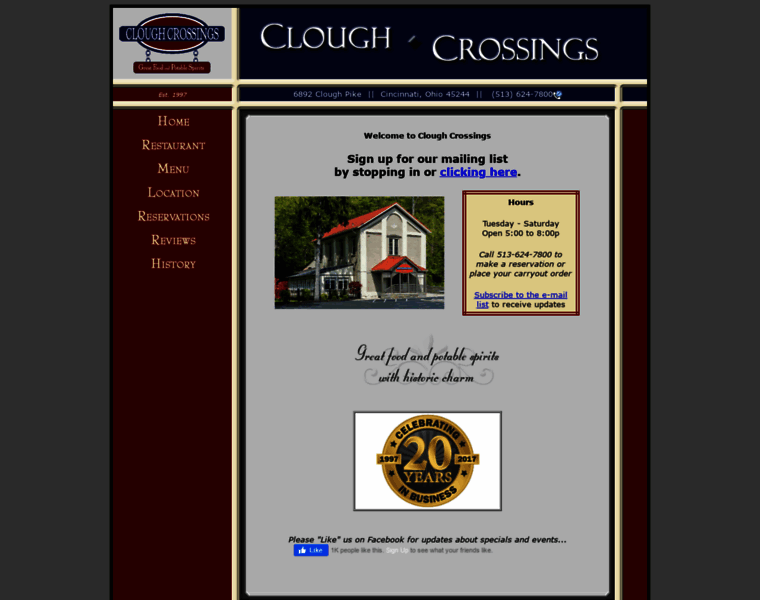 Cloughcrossings.com thumbnail