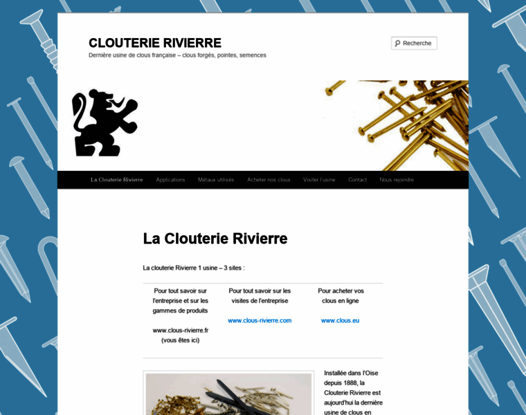 Clous-rivierre.fr thumbnail