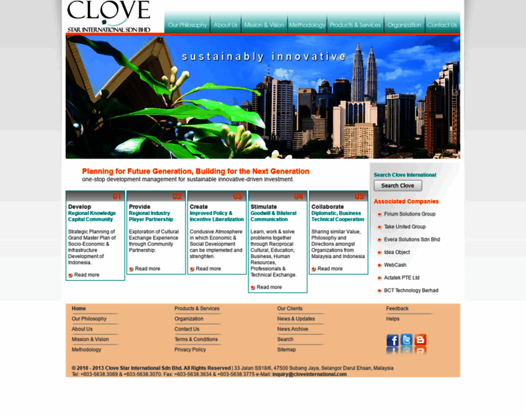 Cloveinternational.com thumbnail