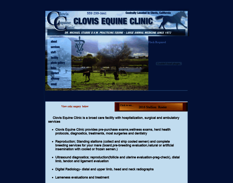 Clovisequineclinic.com thumbnail