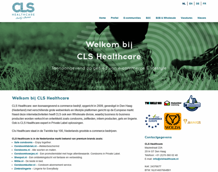 Clshealthcare.nl thumbnail