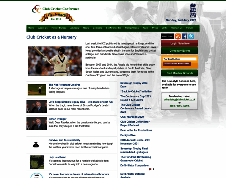 Club-cricket.co.uk thumbnail