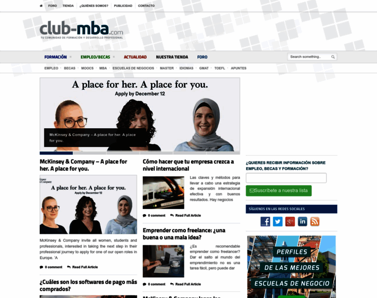 Club-mba.com thumbnail