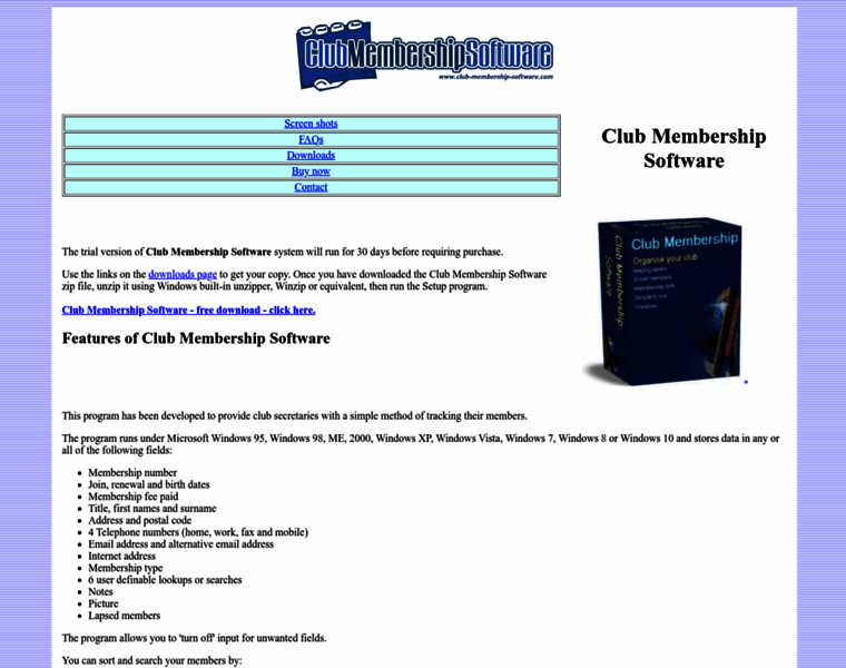 Club-membership-software.com thumbnail
