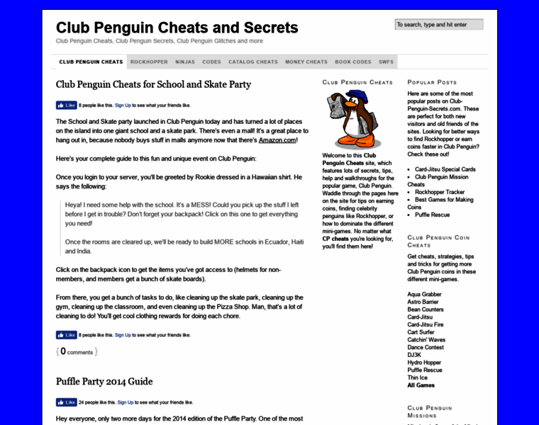 Club-penguin-secrets.com thumbnail