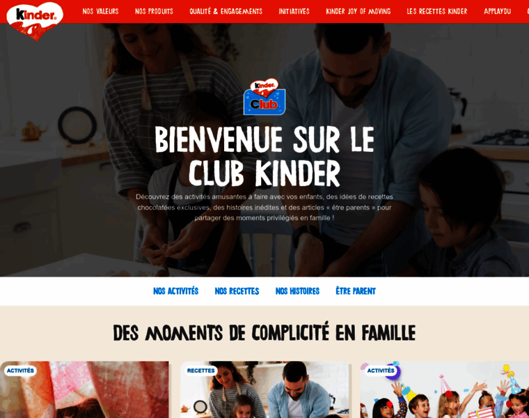 Club.kinder.fr thumbnail