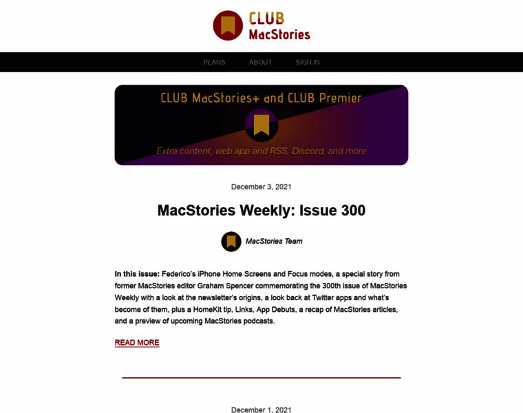 Club.macstories.net thumbnail