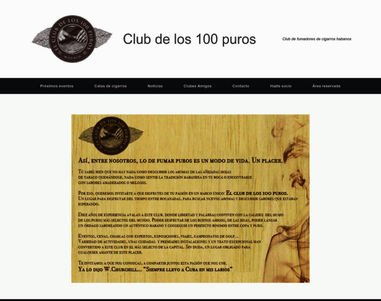 Club100puros.org thumbnail