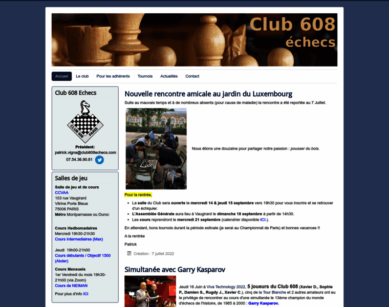 Club608echecs.com thumbnail