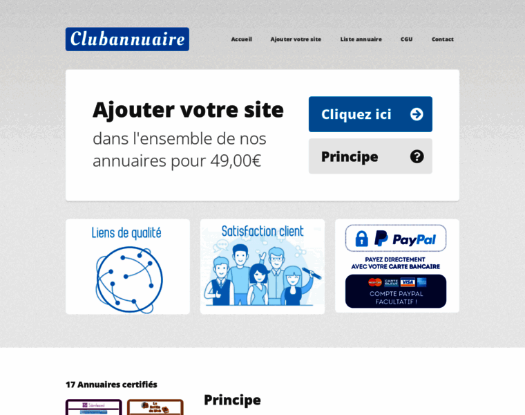 Clubannuaire.com thumbnail