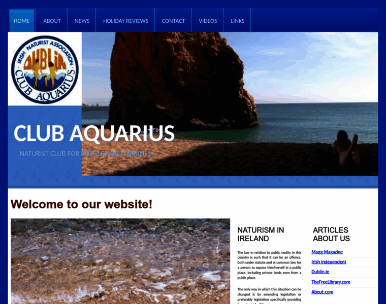 Clubaquarius.ie thumbnail
