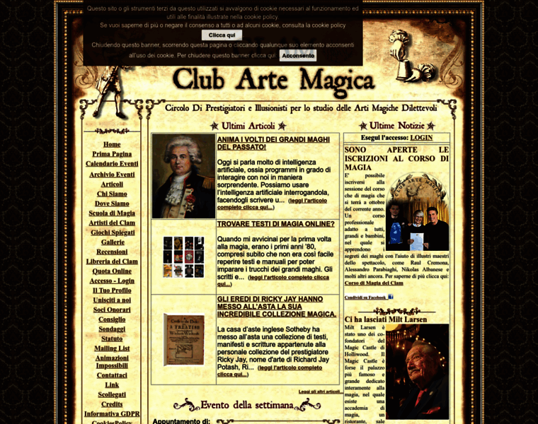 Clubartemagica.org thumbnail
