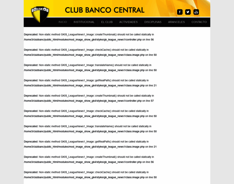 Clubbancocentral.org.ar thumbnail