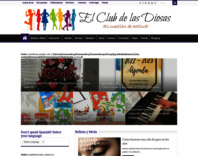 Clubdelasdiosas.com thumbnail