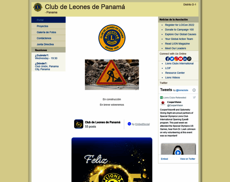 Clubdeleonesdepanama.org thumbnail