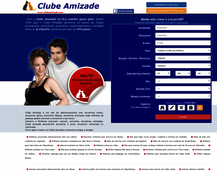 Clubeamizade.com thumbnail