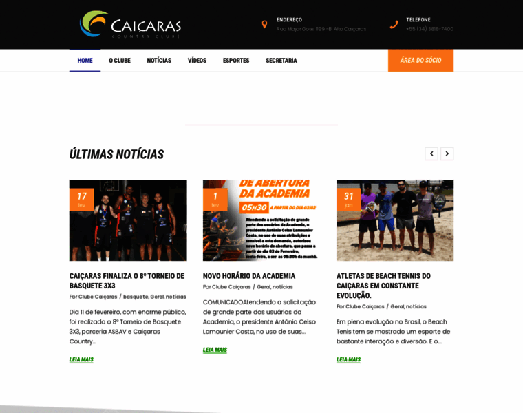 Clubecaicaras.com.br thumbnail