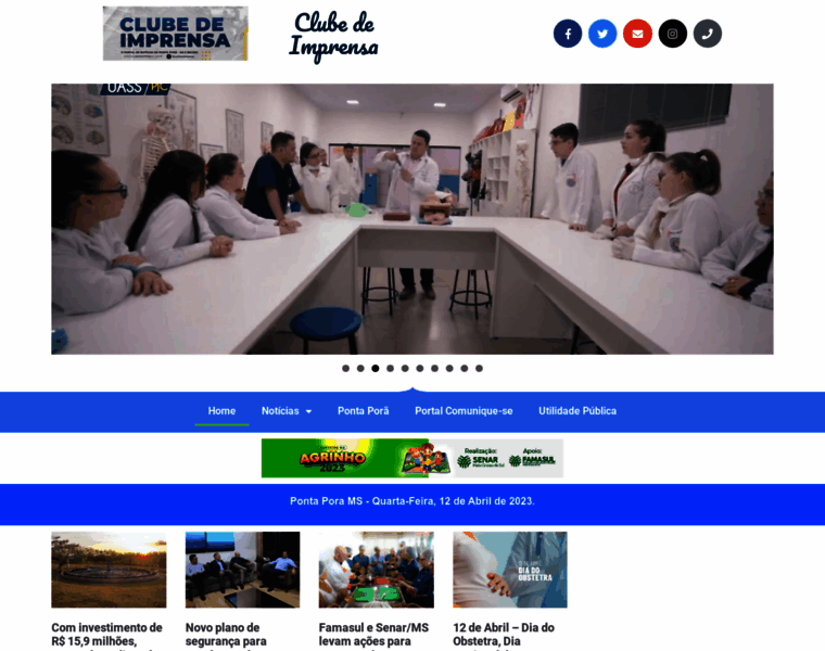 Clubedeimprensa.com.br thumbnail
