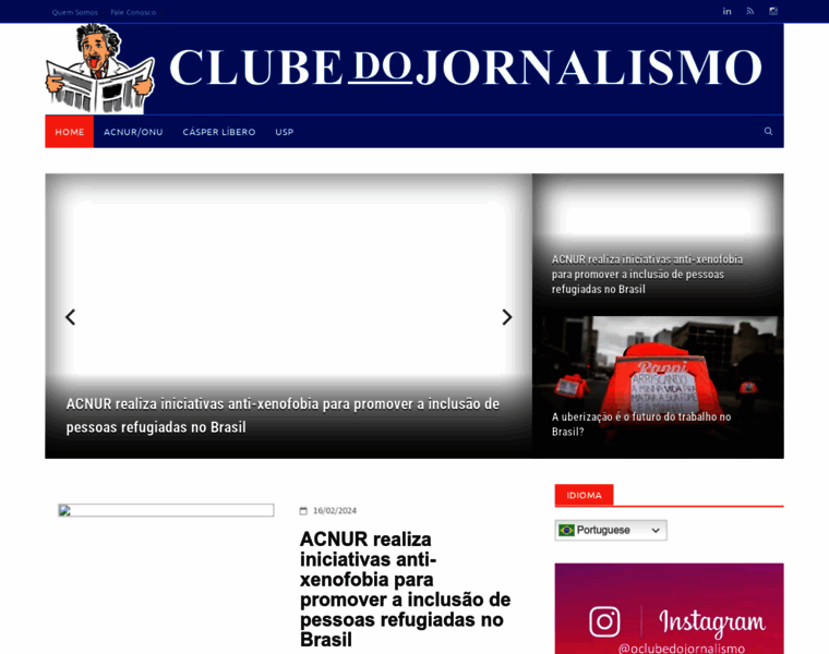 Clubedojornalismo.com.br thumbnail