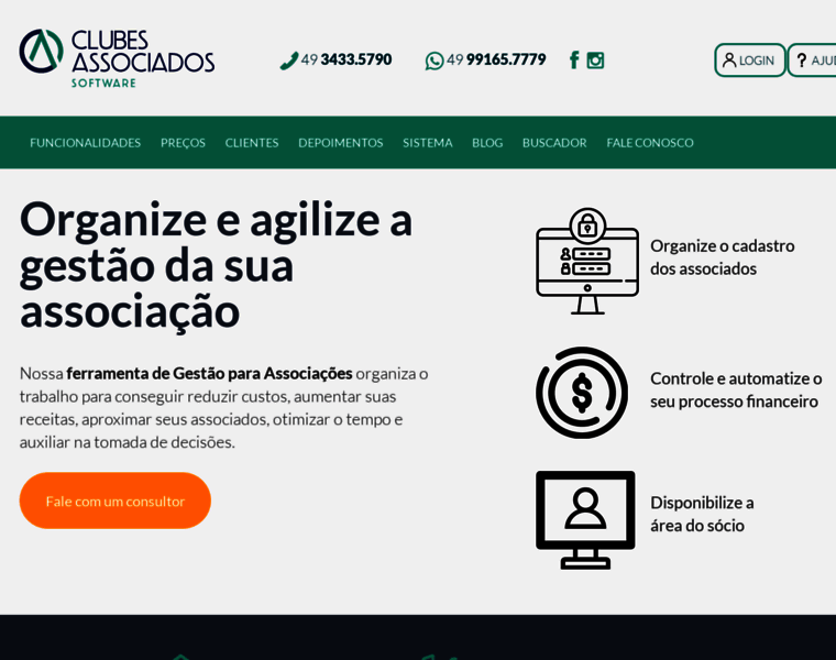 Clubesassociados.com.br thumbnail