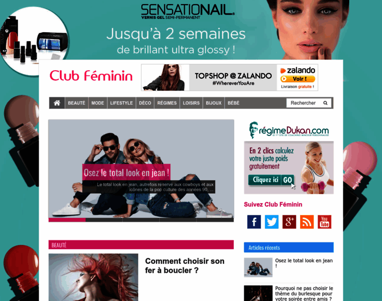 Clubfeminin.com thumbnail