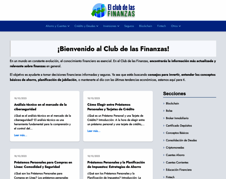 Clubfinanzas.com thumbnail