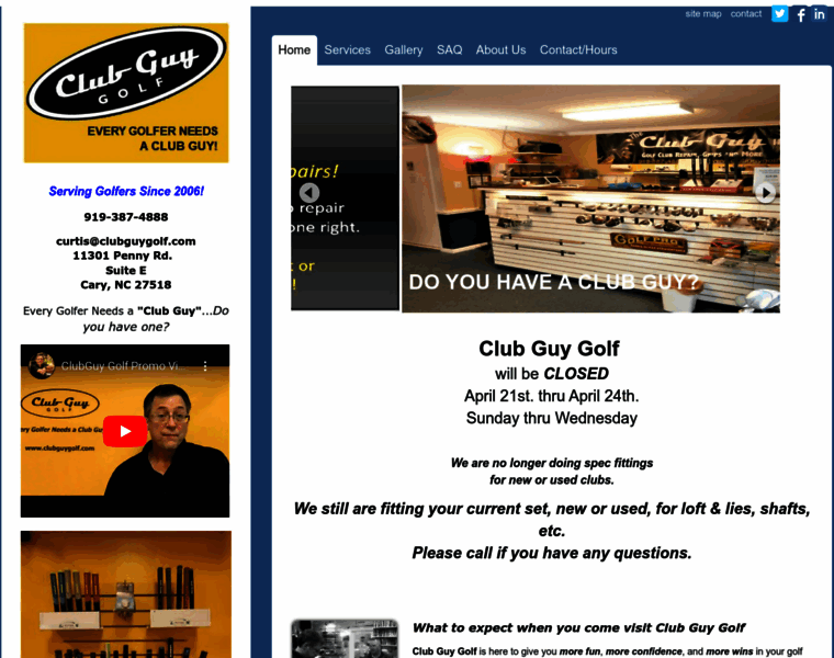 Clubguygolf.com thumbnail