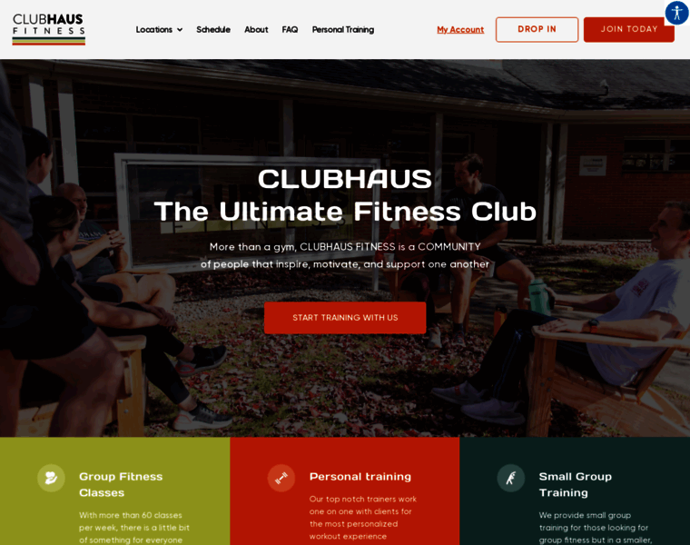 Clubhausfitness.com thumbnail