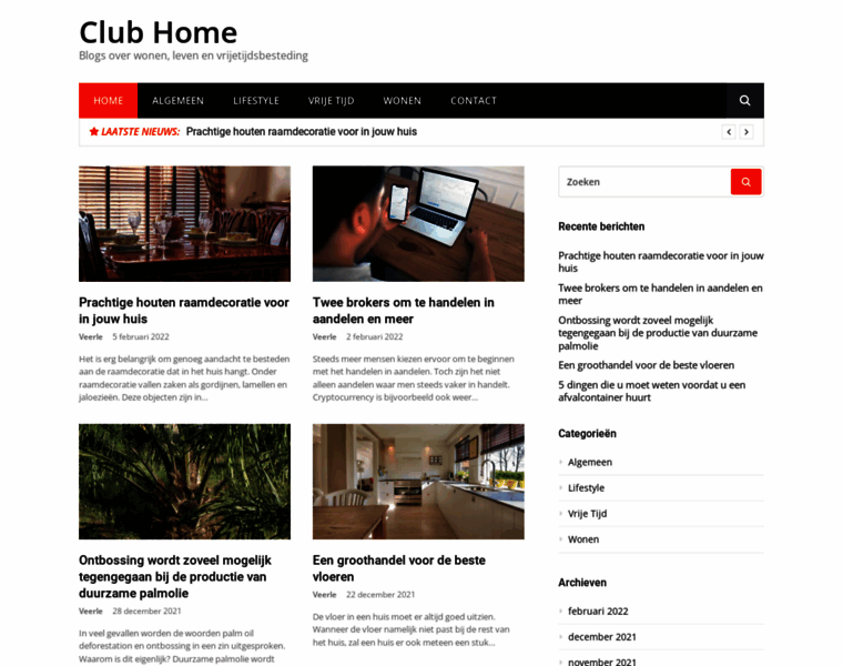 Clubhome.nl thumbnail