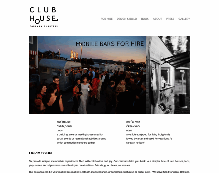 Clubhousecaravan.com thumbnail