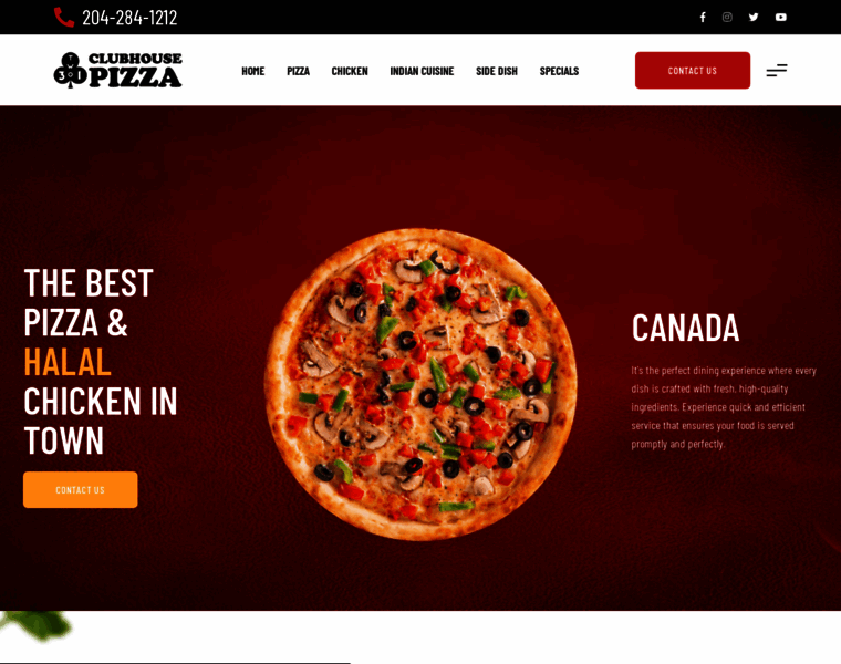 Clubhousepizza.ca thumbnail