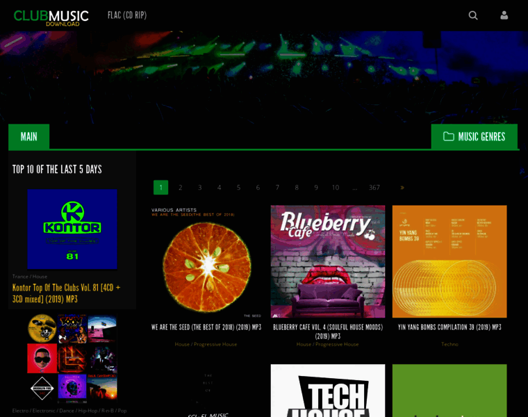 Clubmusicdownload.com thumbnail
