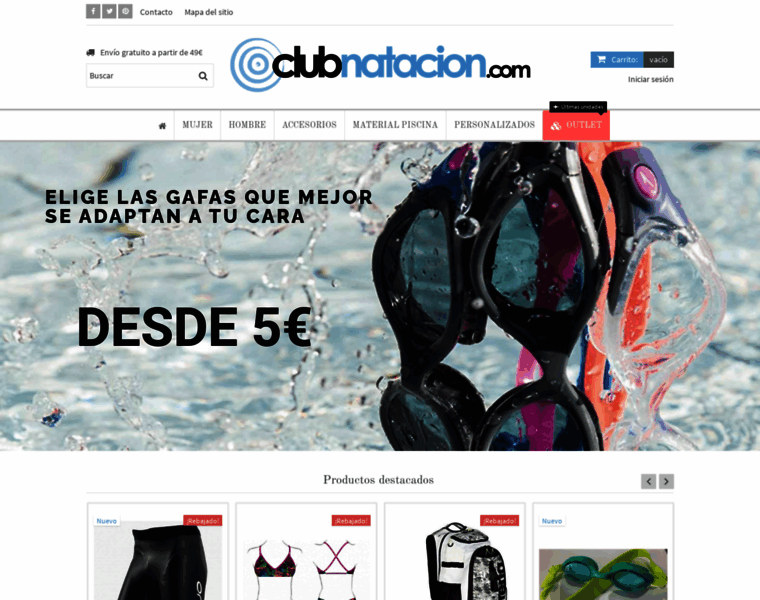 Clubnatacion.com thumbnail