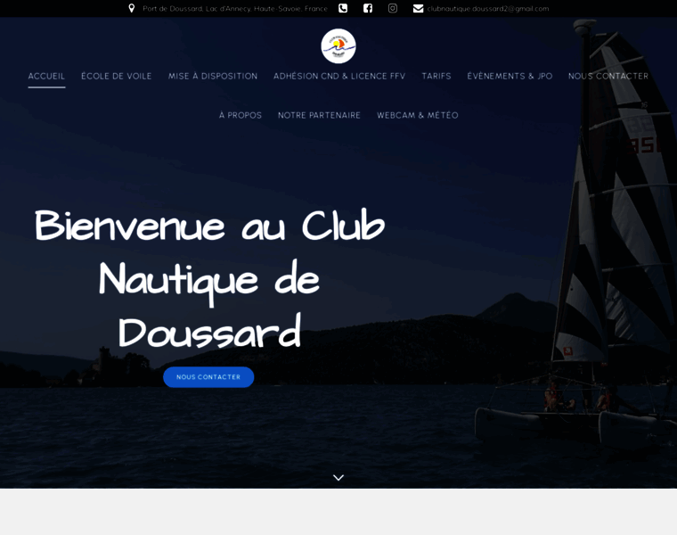 Clubnautique-doussard.com thumbnail