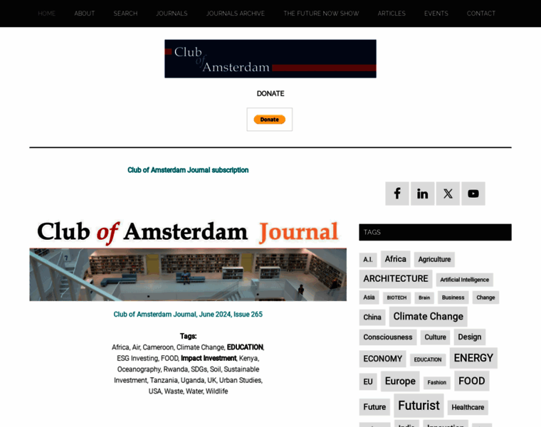 Clubofamsterdam.com thumbnail