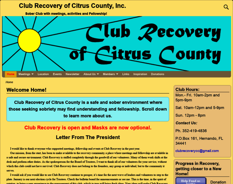 Clubrecoveryofcitruscounty.com thumbnail