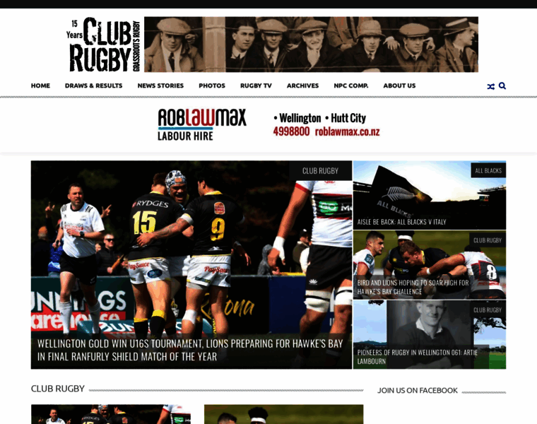 Clubrugby.co.nz thumbnail