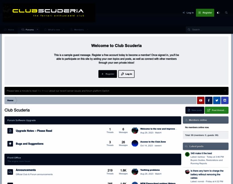 Clubscuderia.co.uk thumbnail