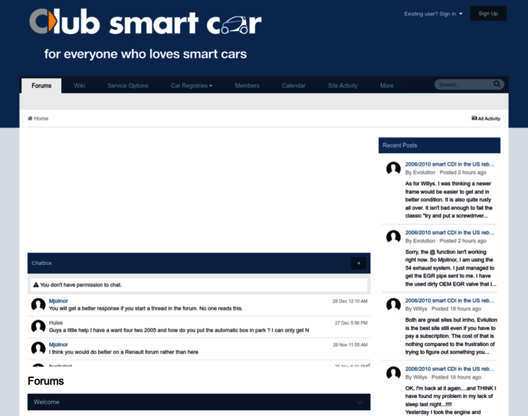 Clubsmartcar.com thumbnail