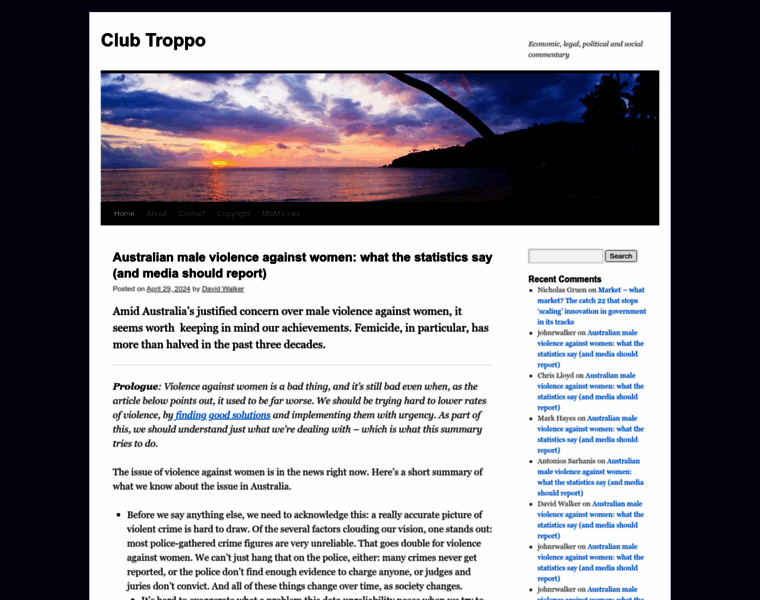 Clubtroppo.com.au thumbnail