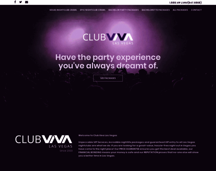 Clubvivalasvegas.com thumbnail