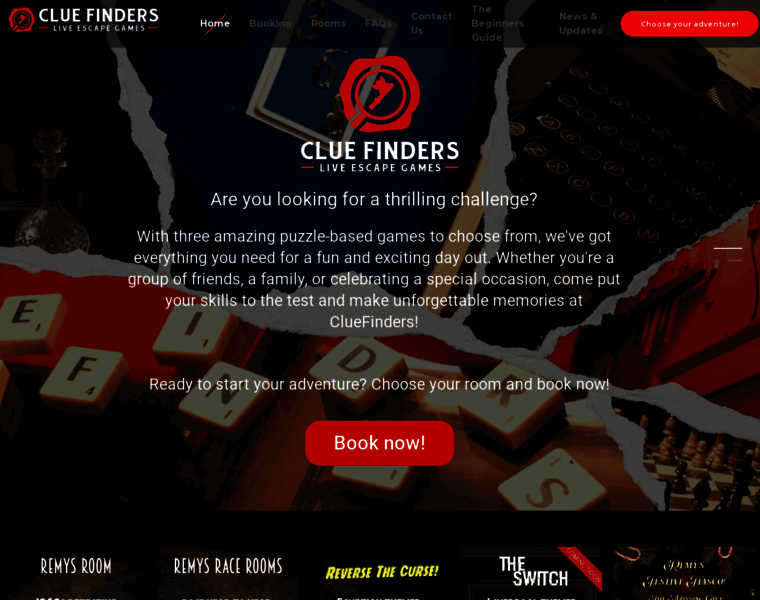 Cluefinders.co.uk thumbnail