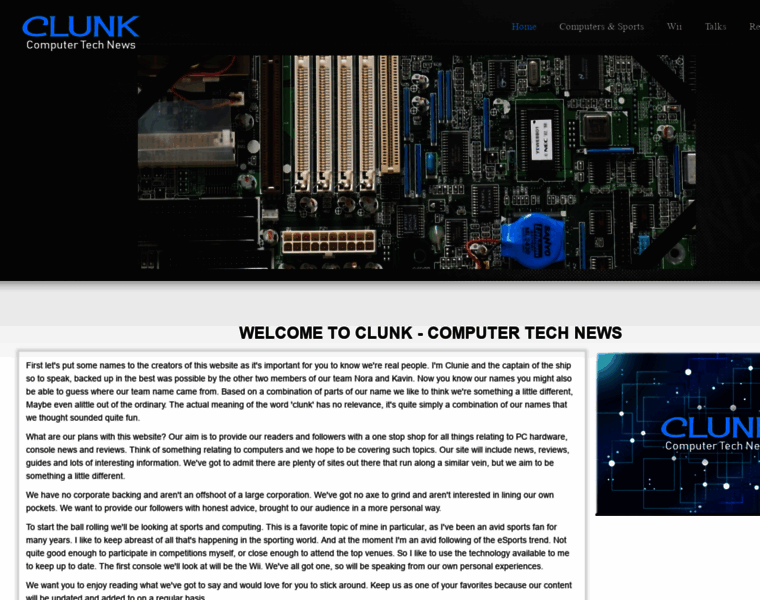 Clunk.org.uk thumbnail