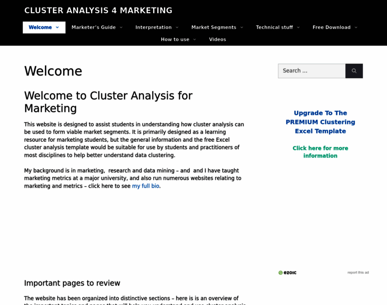 Clusteranalysis4marketing.com thumbnail