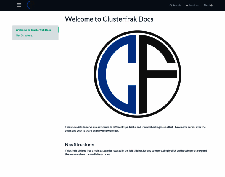 Clusterfrak.com thumbnail Clusterfrak.com thumbnail